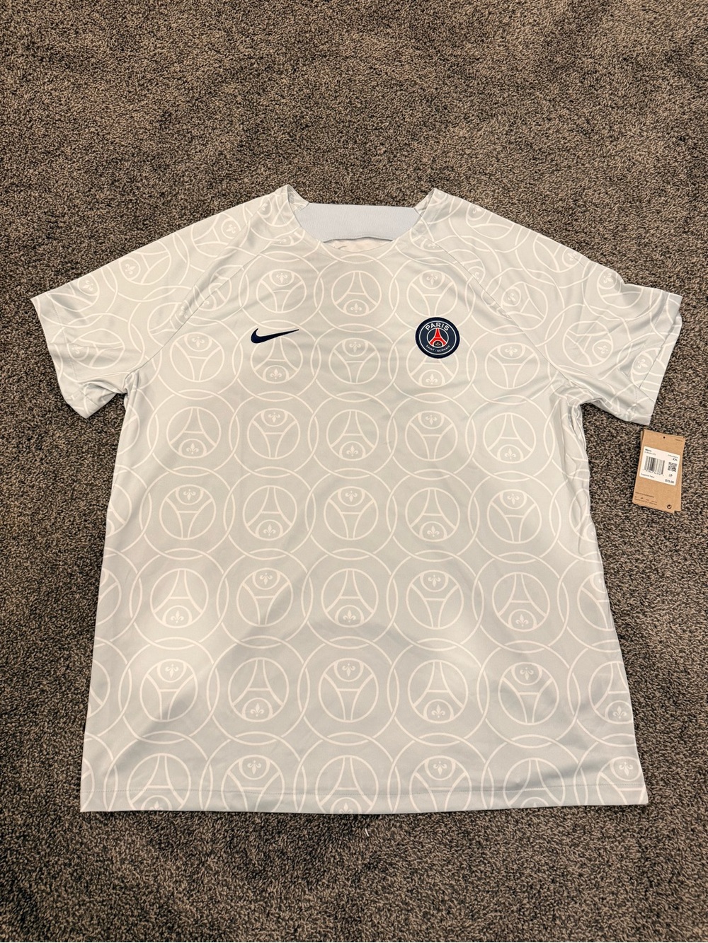 NEW - Size XXL - Nike PSG Paris Saint-Germain Soccer Jersey Embroidered